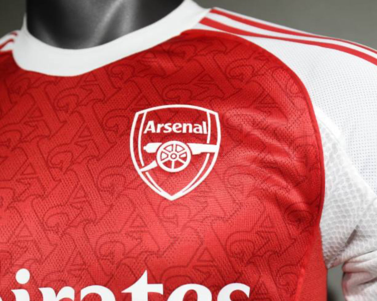 25-26 Arsenal Home Soccer Jersey Play Version