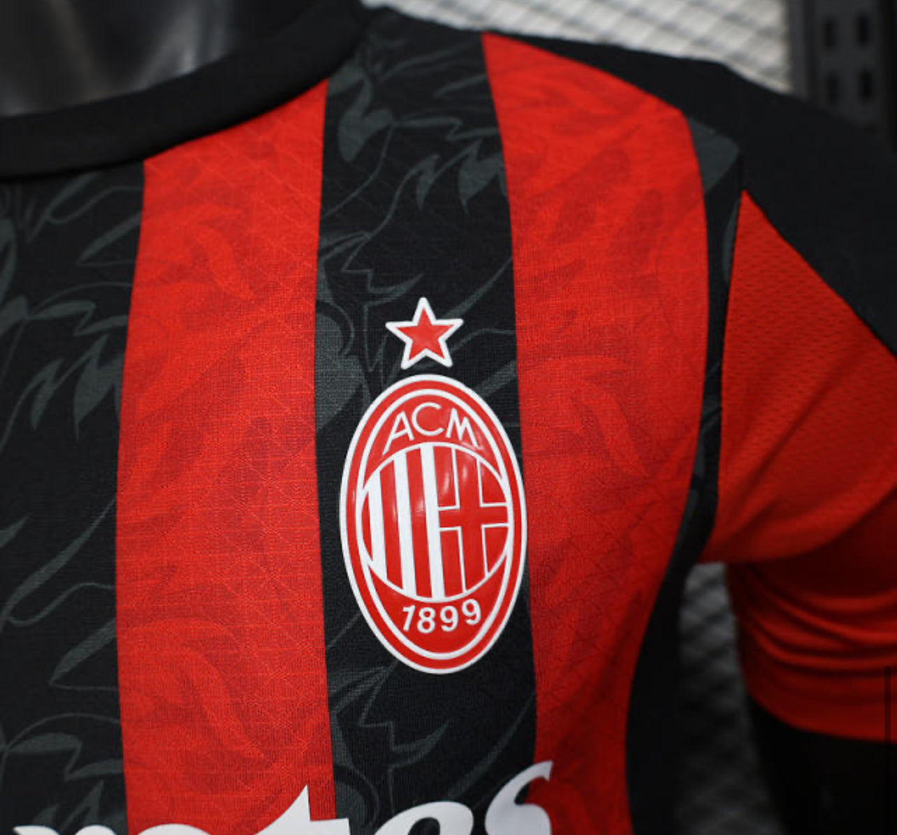 25-26 AC Milan Home Soccer Jersey Player Version