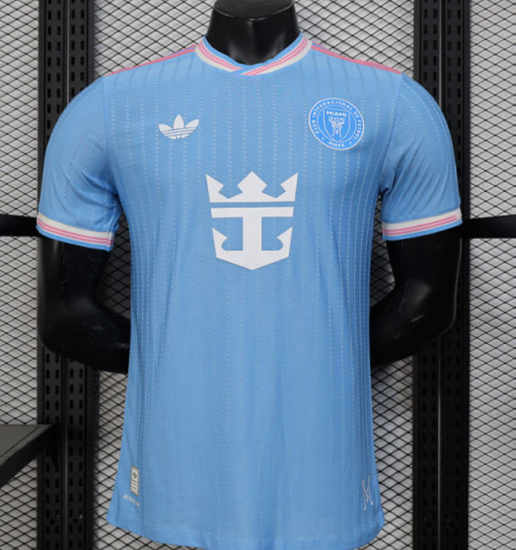 25-26 Inter Miami CF Special Soccer Jersey Player Version Blue