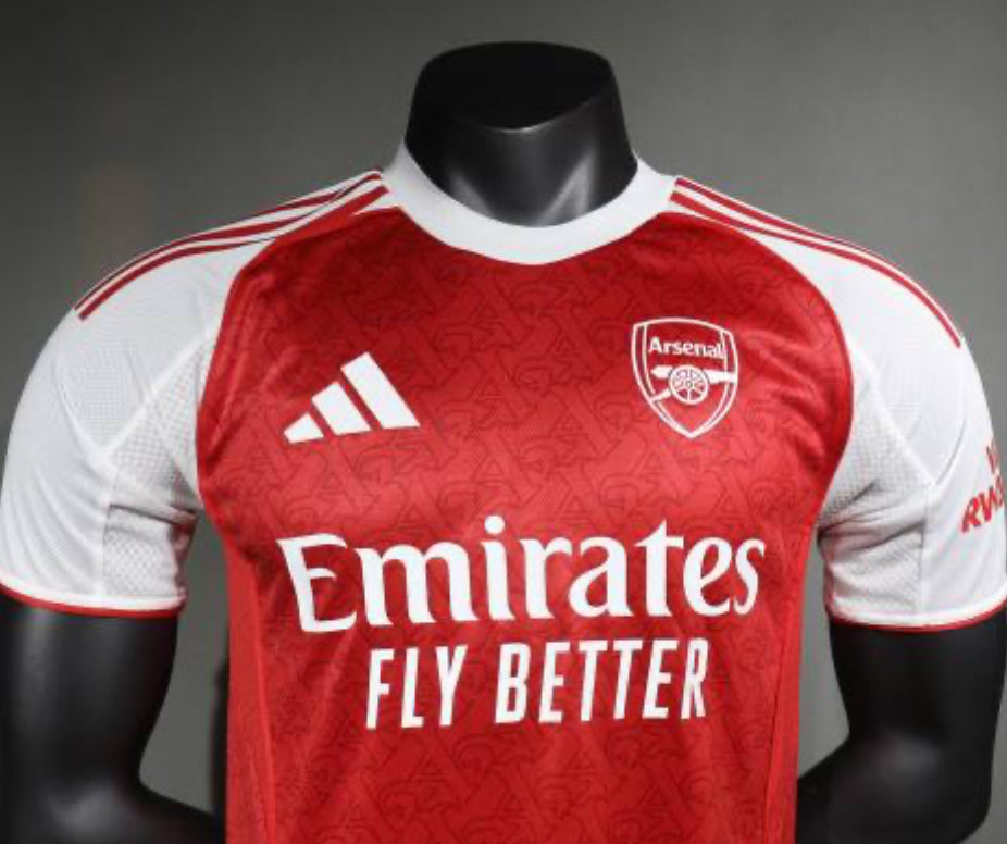 25-26 Arsenal Home Soccer Jersey Play Version