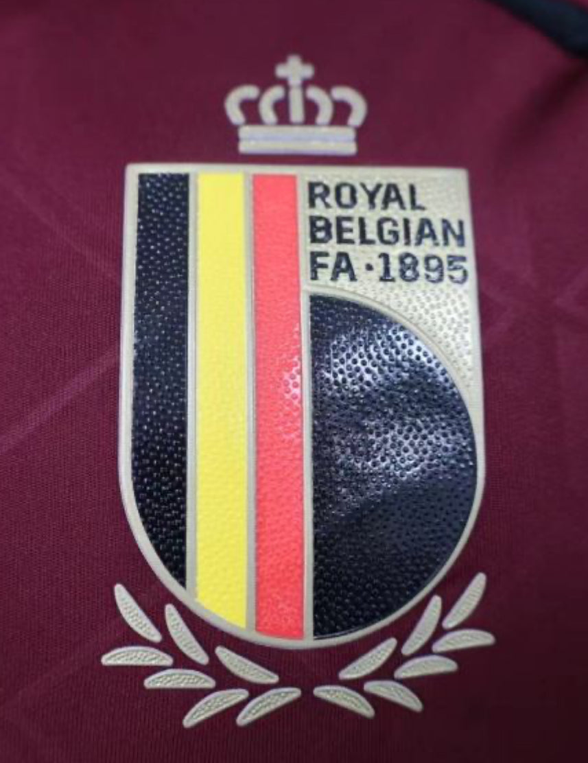 25-26 Belgium Home Soccer Jersey Player Version