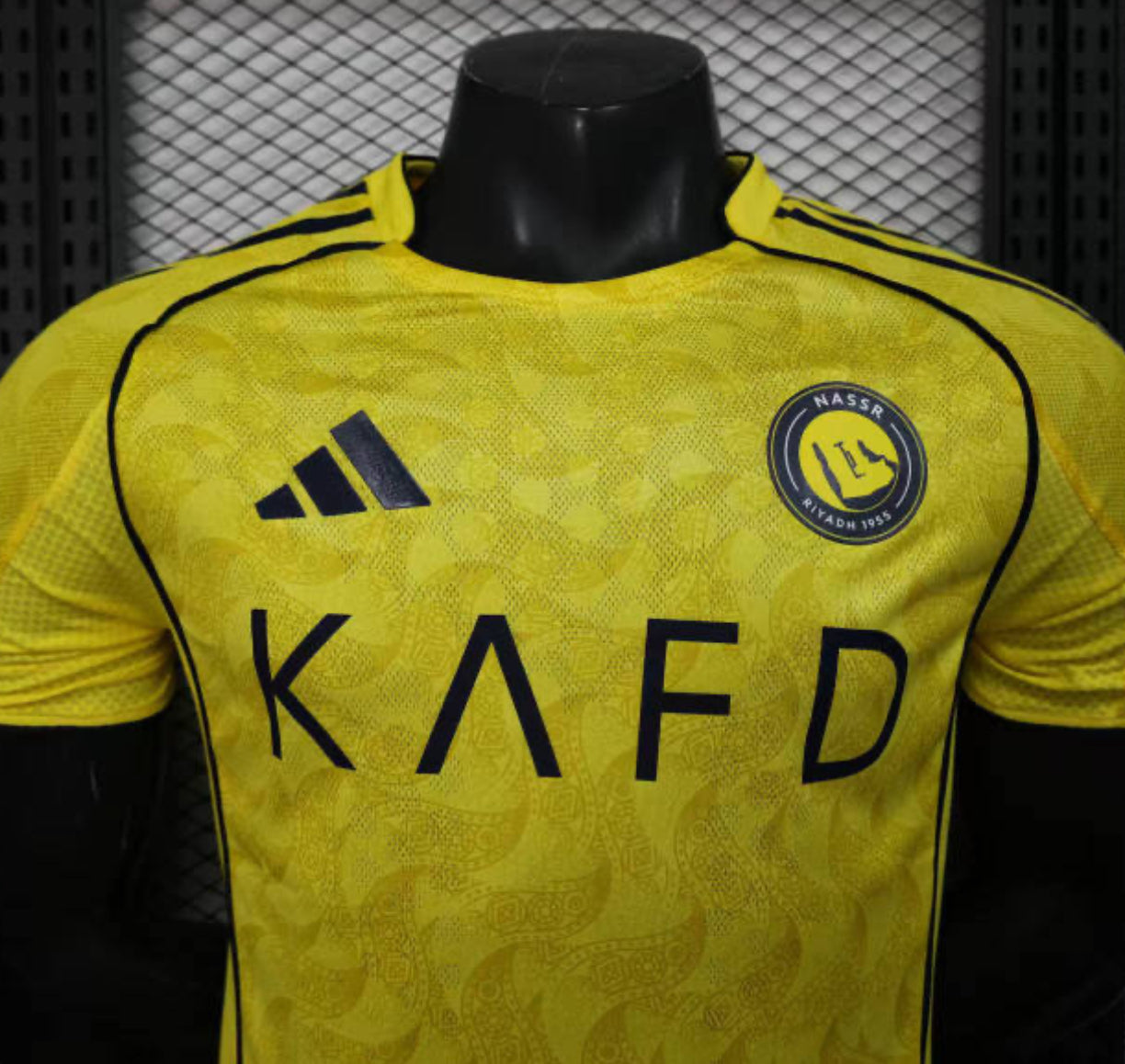 25-26 Al Nassr Home Soccer Jersey Player Version