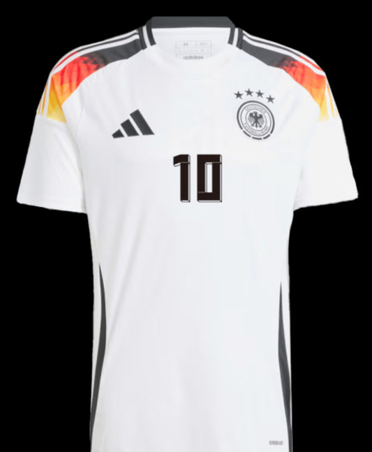 25-26 Germany Home Soccer Jersey #10 Jamal Musiala - Player Version