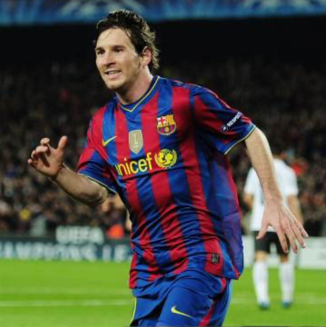09-10 Barcelona Home Retro Jersey Player Edition