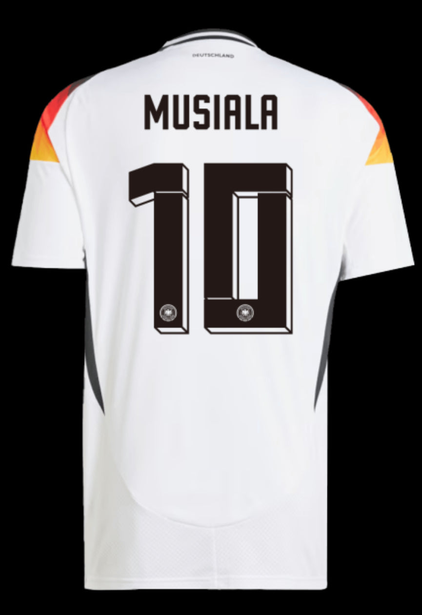 25-26 Germany Home Soccer Jersey #10 Jamal Musiala - Player Version