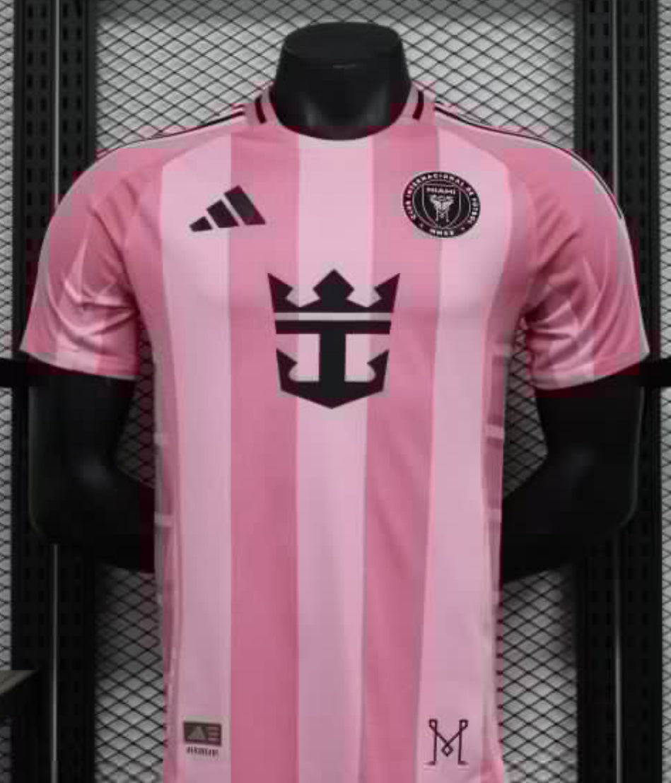 25-26 Inter Miami Home Soccer Jersey Player Version