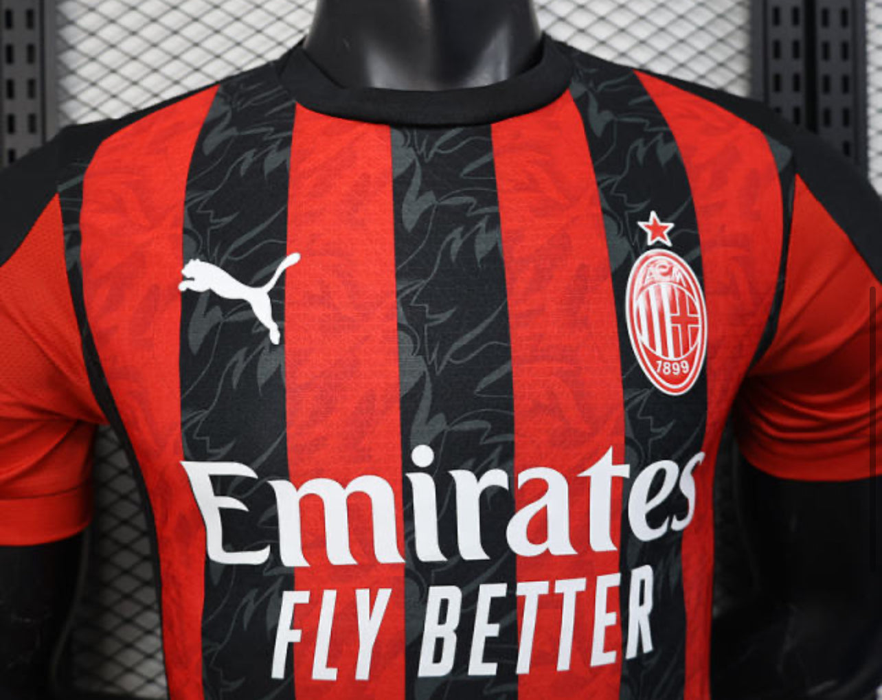 25-26 AC Milan Home Soccer Jersey Player Version