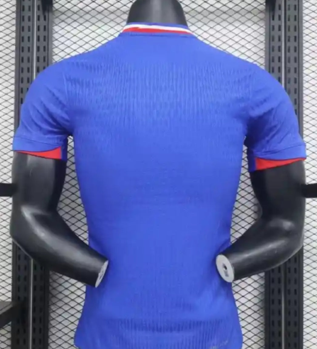 25-26 France Home Soccer Jersey Player Version