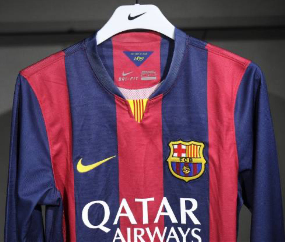 09-10 Barcelona Home Retro Jersey Player Edition