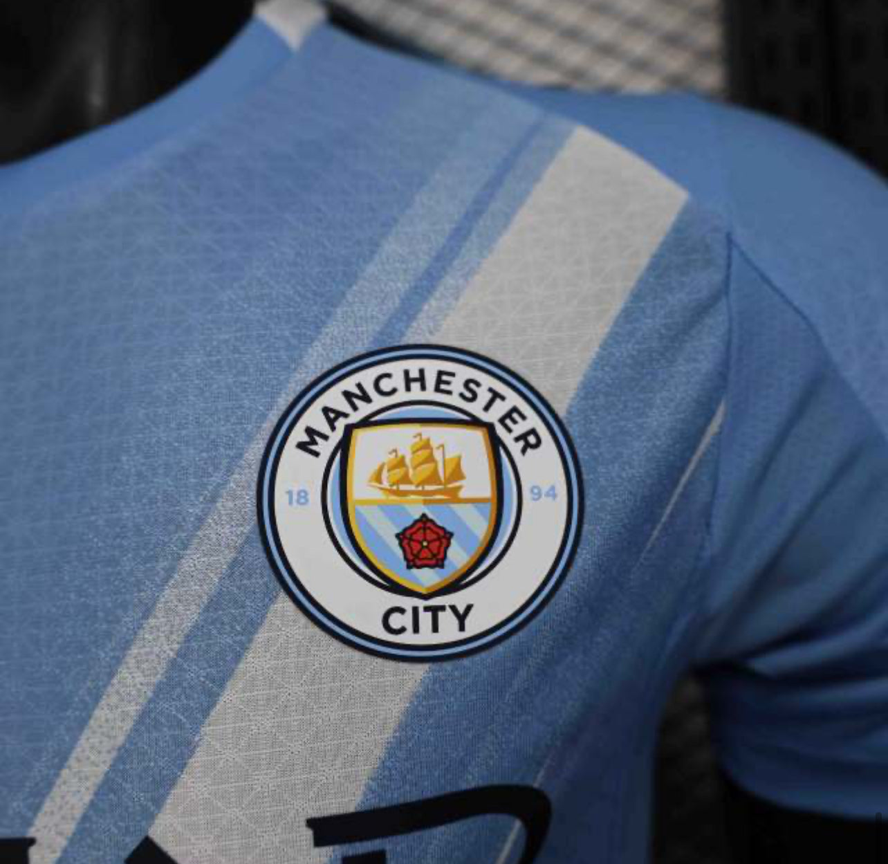 25-26 Manchester City Home Soccer Jersey Player Version