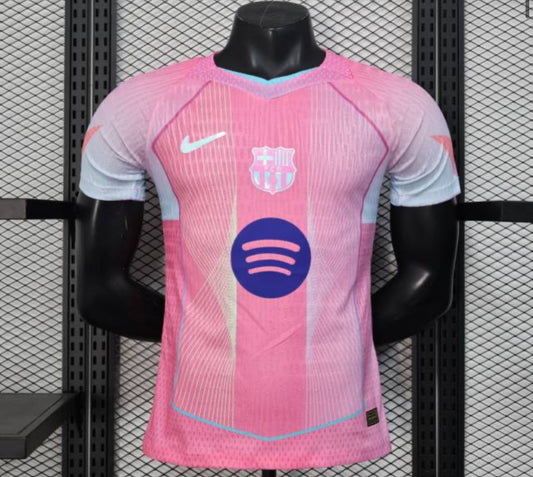 25-26 Barcelona Pink Special Edition Player Version Soccer Jersey