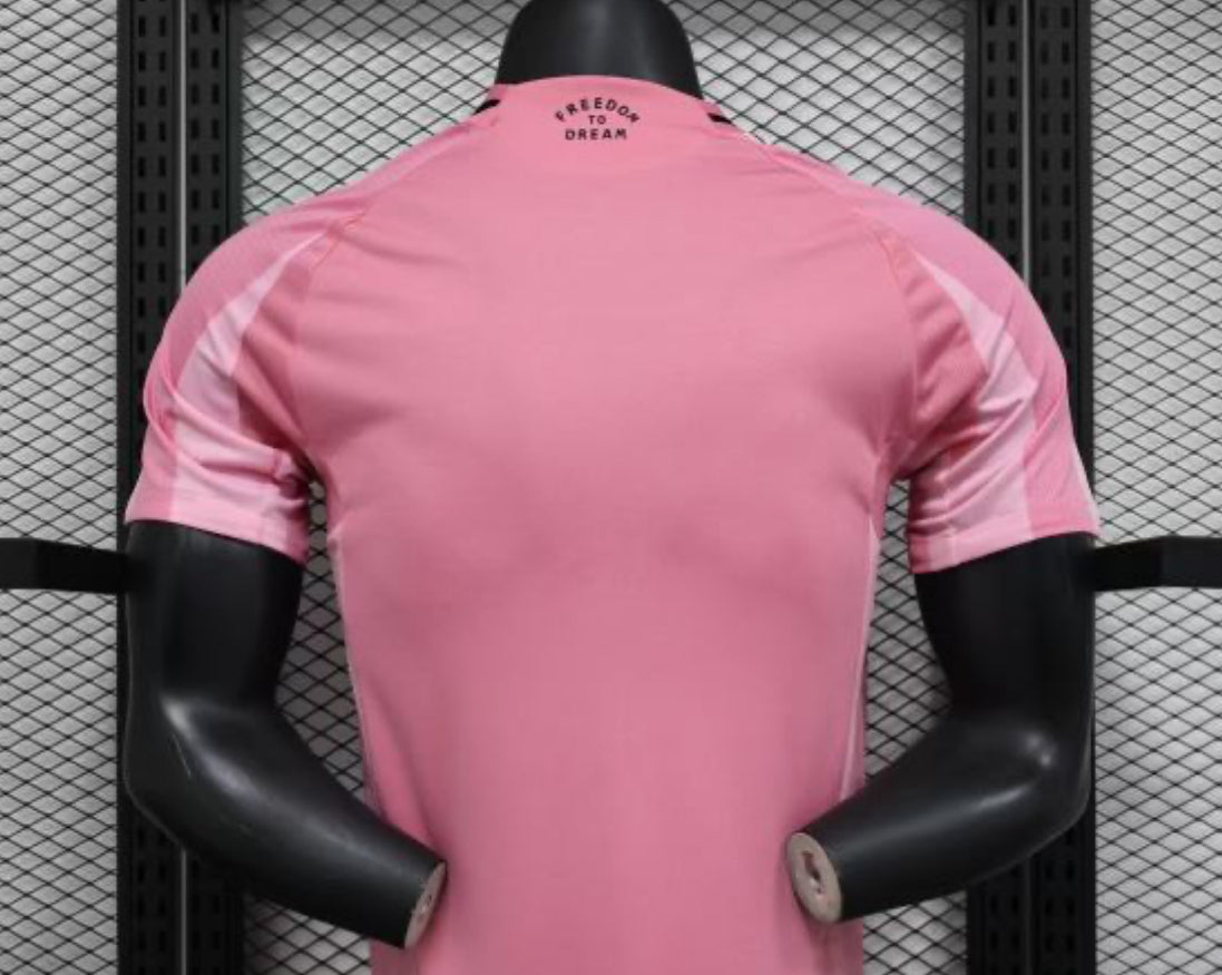 25-26 Inter Miami CF Pink Soccer Jersey Player Version