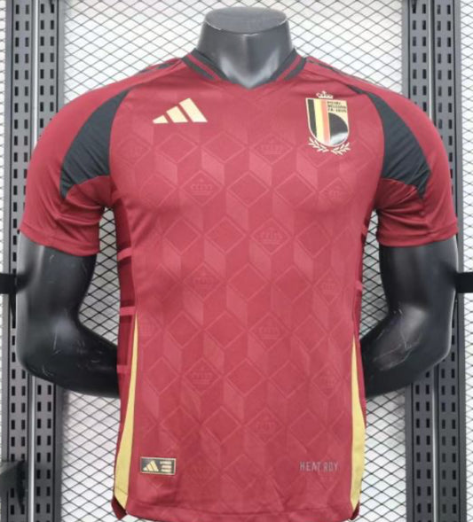 25-26 Belgium Home Soccer Jersey Player Version