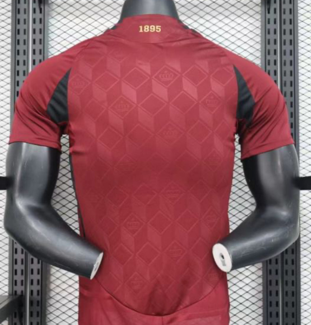 25-26 Belgium Home Soccer Jersey Player Version