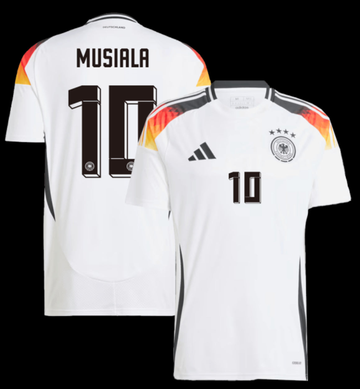 25-26 Germany Home Soccer Jersey #10 Jamal Musiala - Player Version