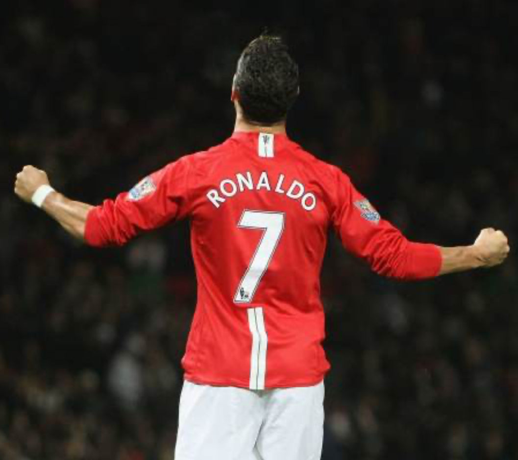 07-08 Manchester United Home Retro Jersey Player Edition