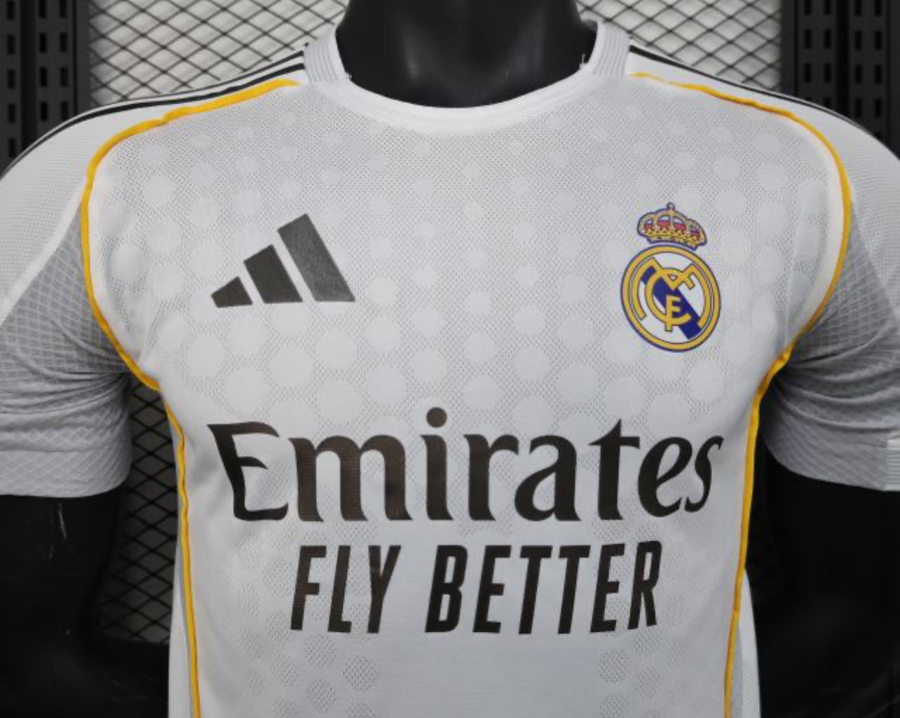 25-26 Real Madrid Home Soccer Jersey Player Version