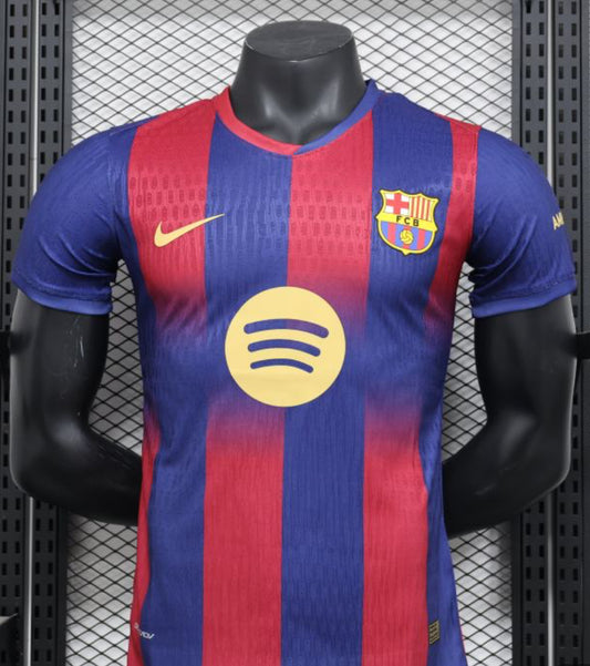 25-26 Barcelona Red Blue Special Edition Player Version Soccer Jersey