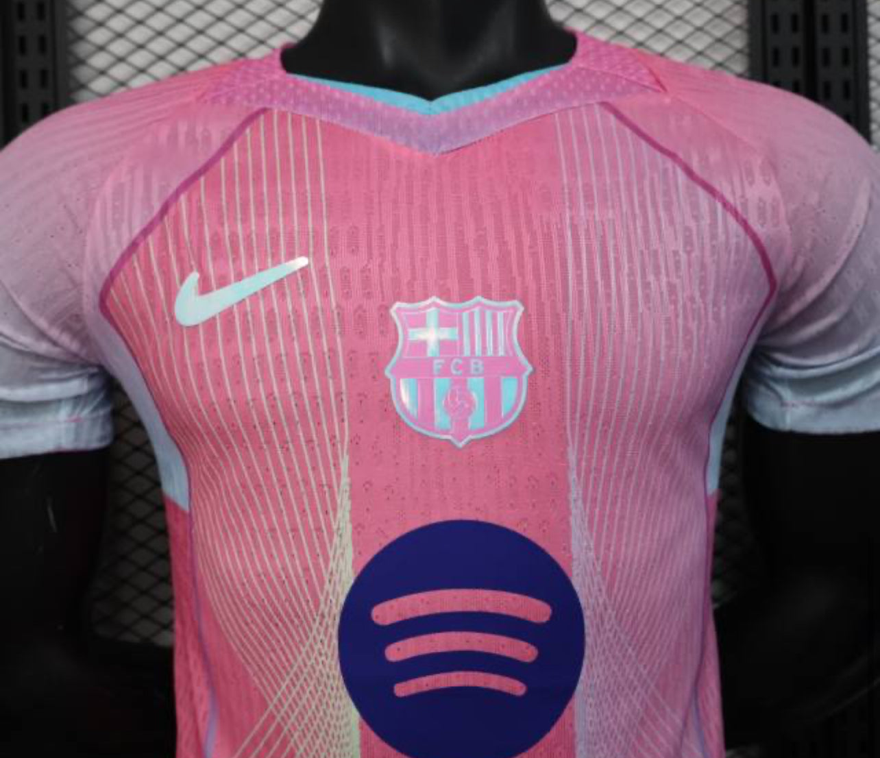 25-26 Barcelona Pink Special Edition Player Version Soccer Jersey