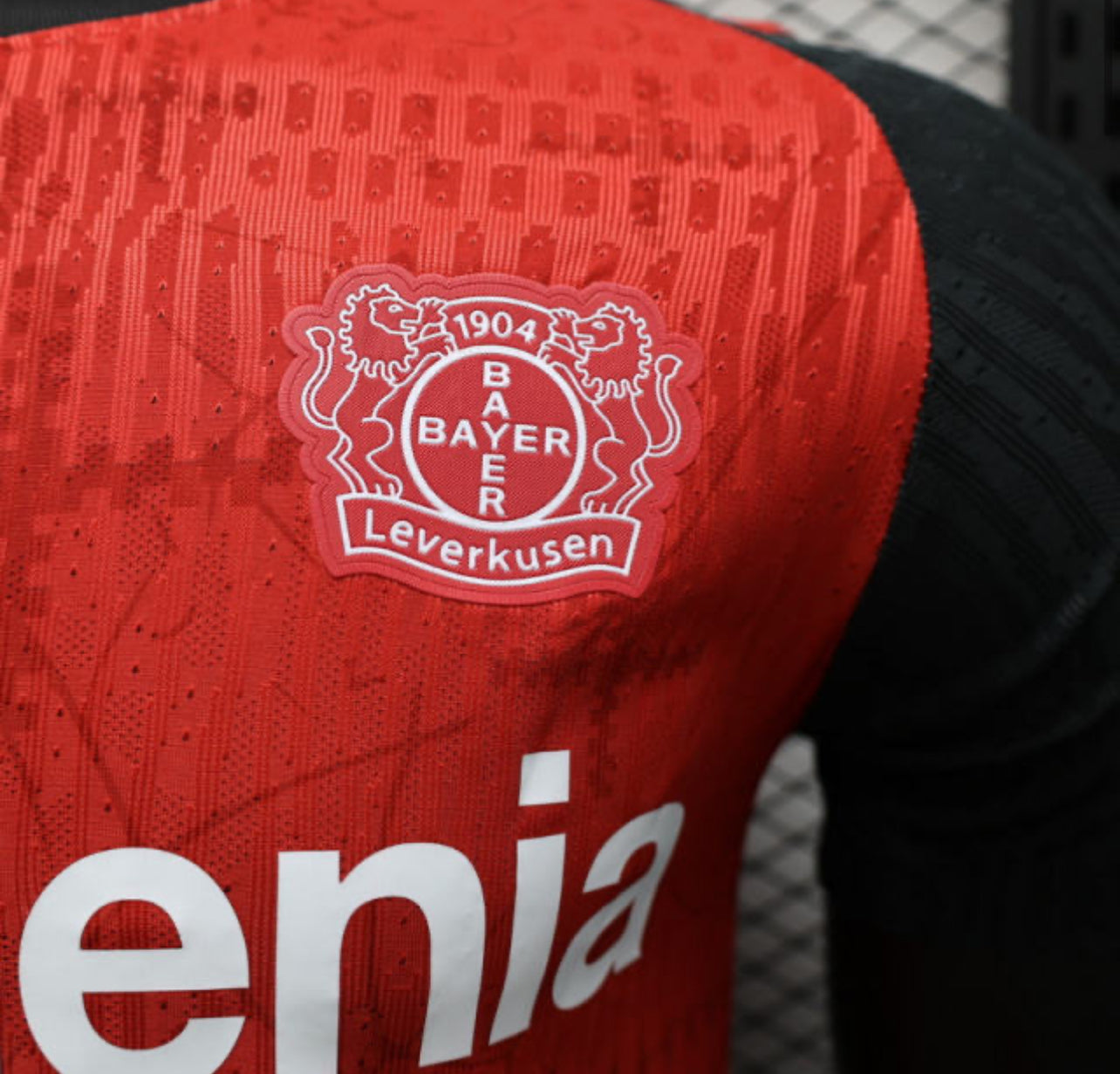25-26 Bayer Leverkusen Home Soccer Jersey Player Version