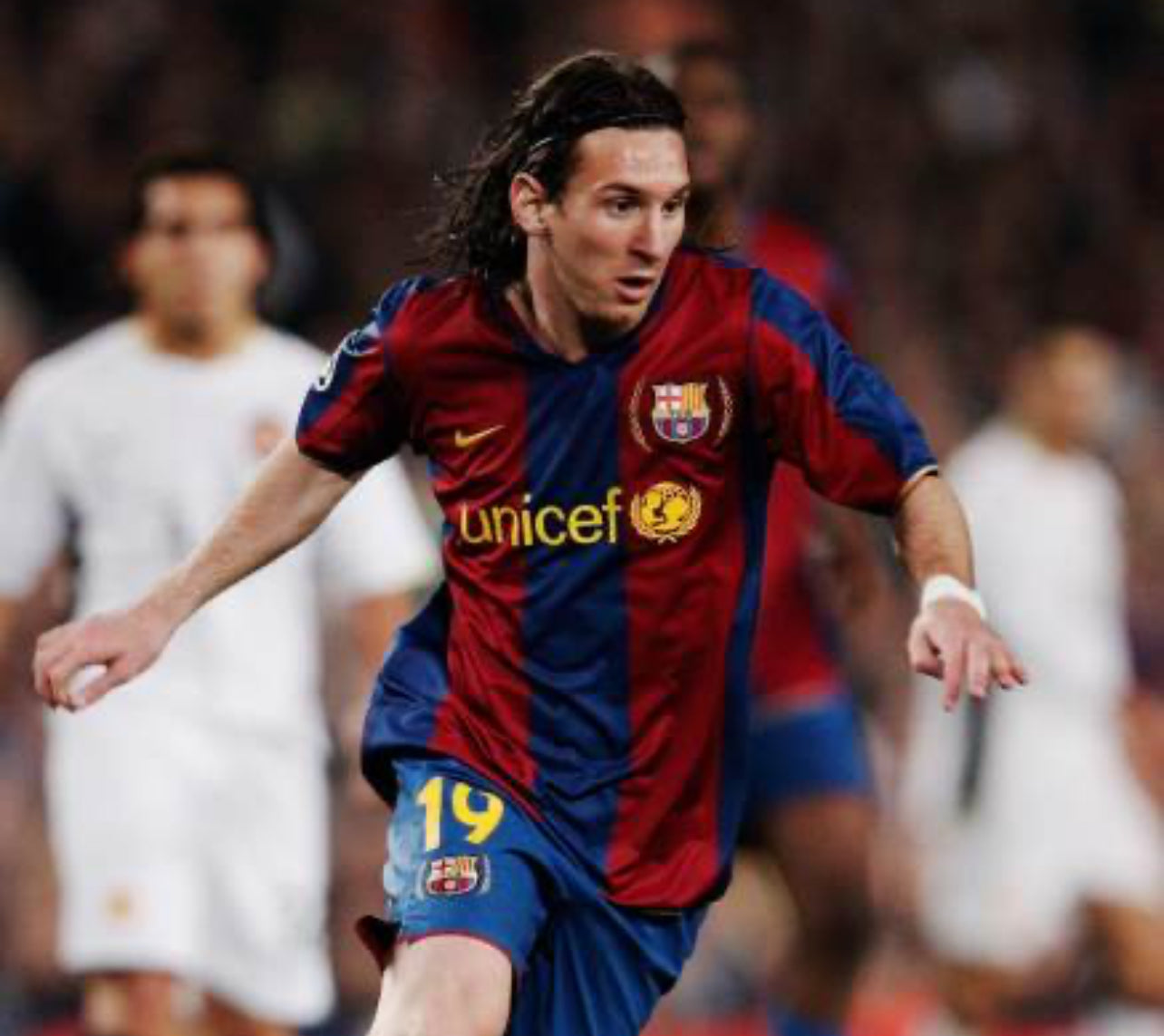 07-08 Barcelona Home Retro Jersey Player Edition