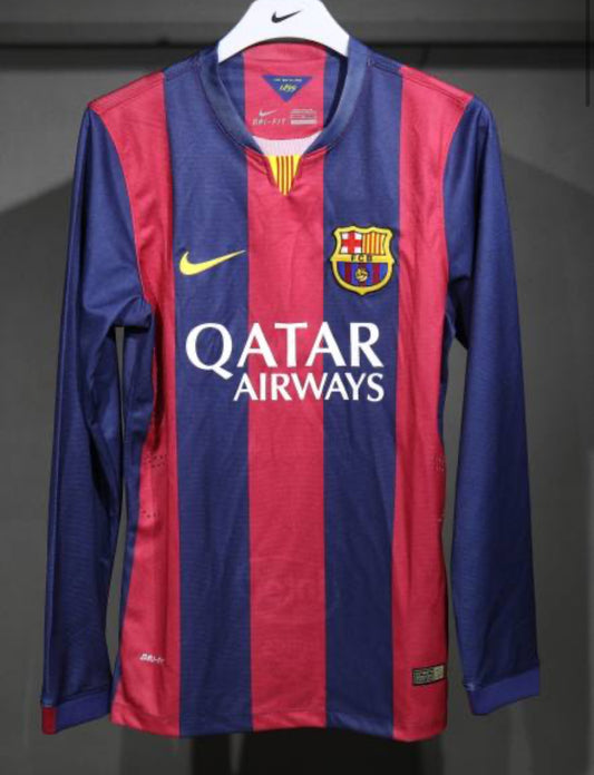 09-10 Barcelona Home Retro Jersey Player Edition