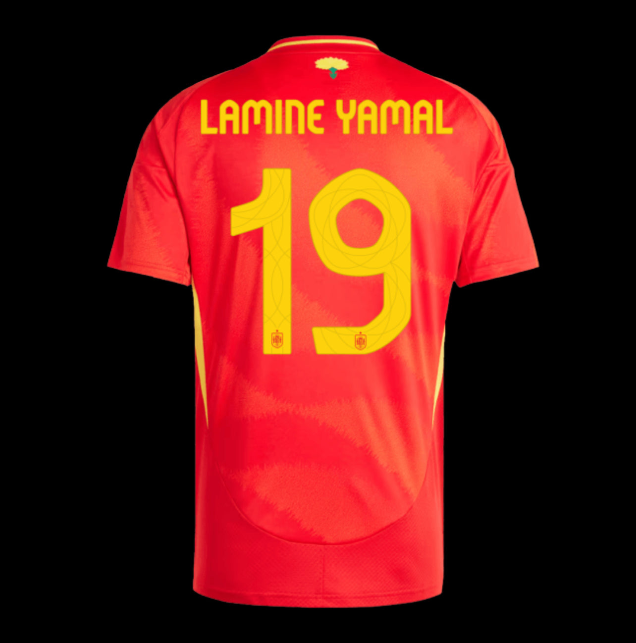 25-26 Spain Home Soccer Jersey #19 Lamine Yamal