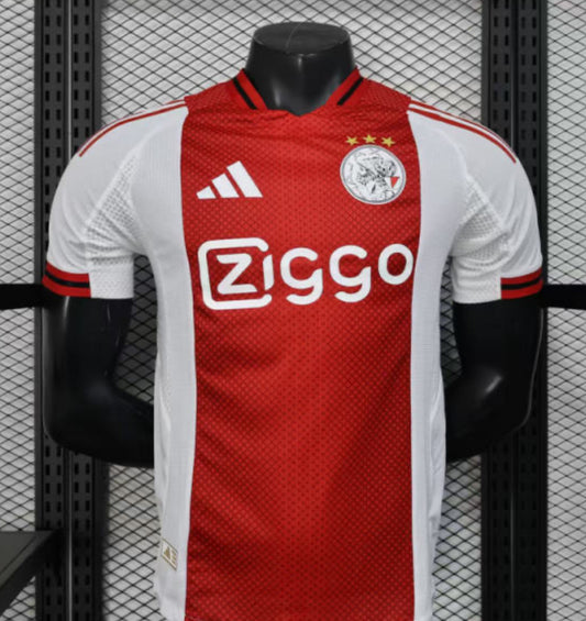 25-26 Ajax Home Soccer Jersey Player Version